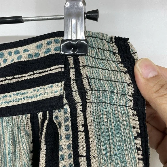 Carole Little Vintage Size Medium Two Piece Set Jacket Pants Floral Geometric - Picture 6 of 8